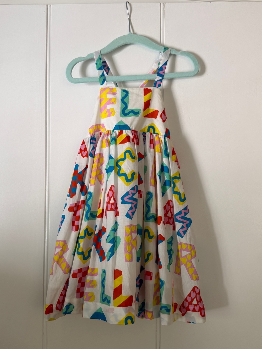 First Day of School / School Picture Dress: McCartney Kids Alphabet Dress